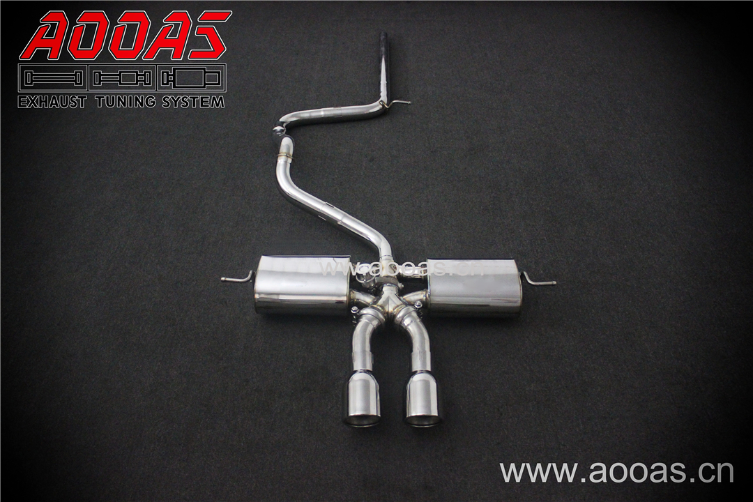 Volkswagen Golf MK7  with 7R design  All SS304 / Valvetronic Catback System